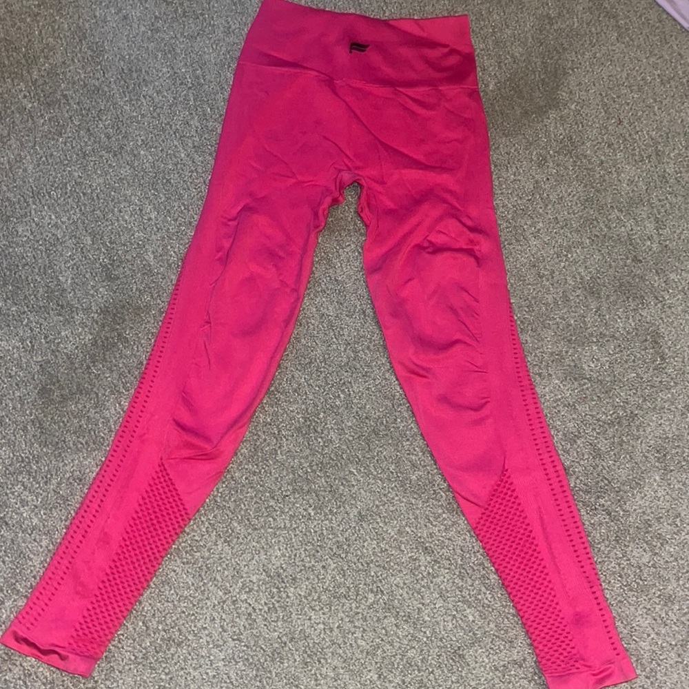 Fabletics Pink Athletic Leggings